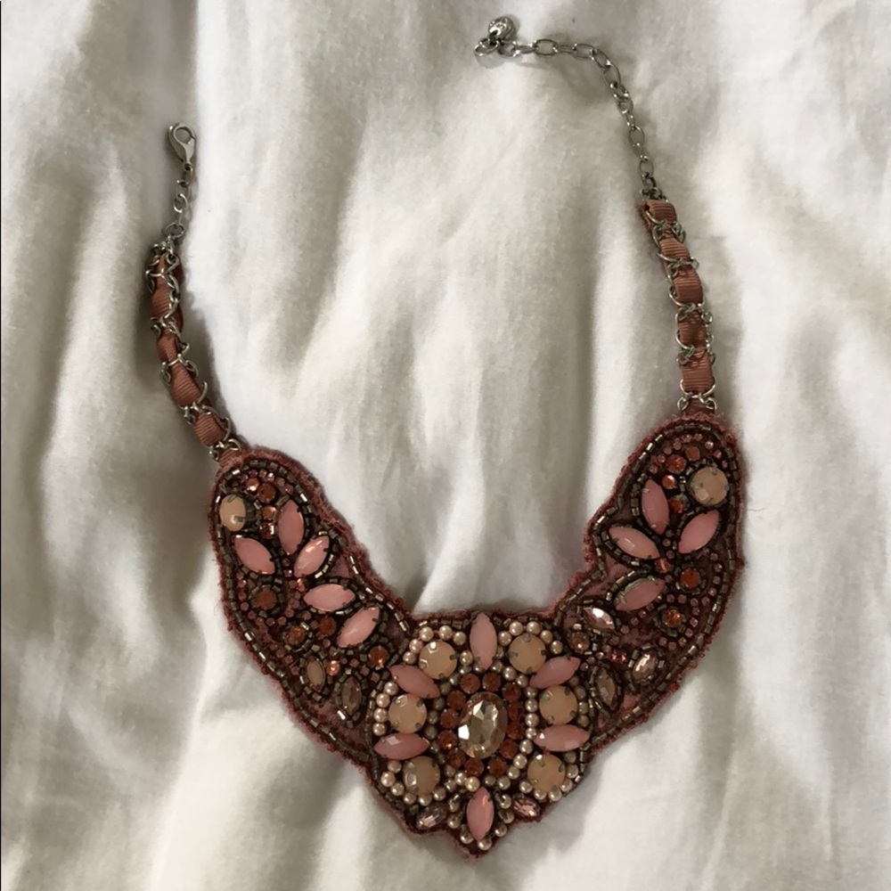 Ann taylor loft bib necklace